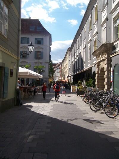 A quiet street from the 